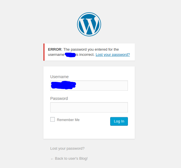 wordpresslogin